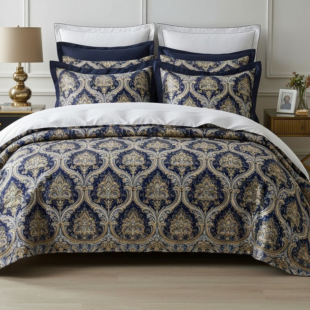 Jakarlı Yatak Örtüsü